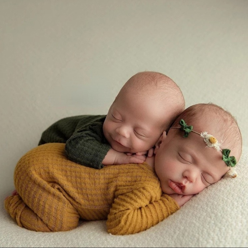 Bộ Áo Liền Quần Đan Len Dùng Để Chụp Hình Cho Bé akku