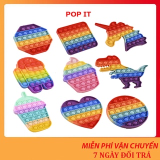 pop it giá rẻ - Đồ chơi bóp bóng cầm tay giúp giảm căng thẳng hiệu quả cho người lớn và trẻ em