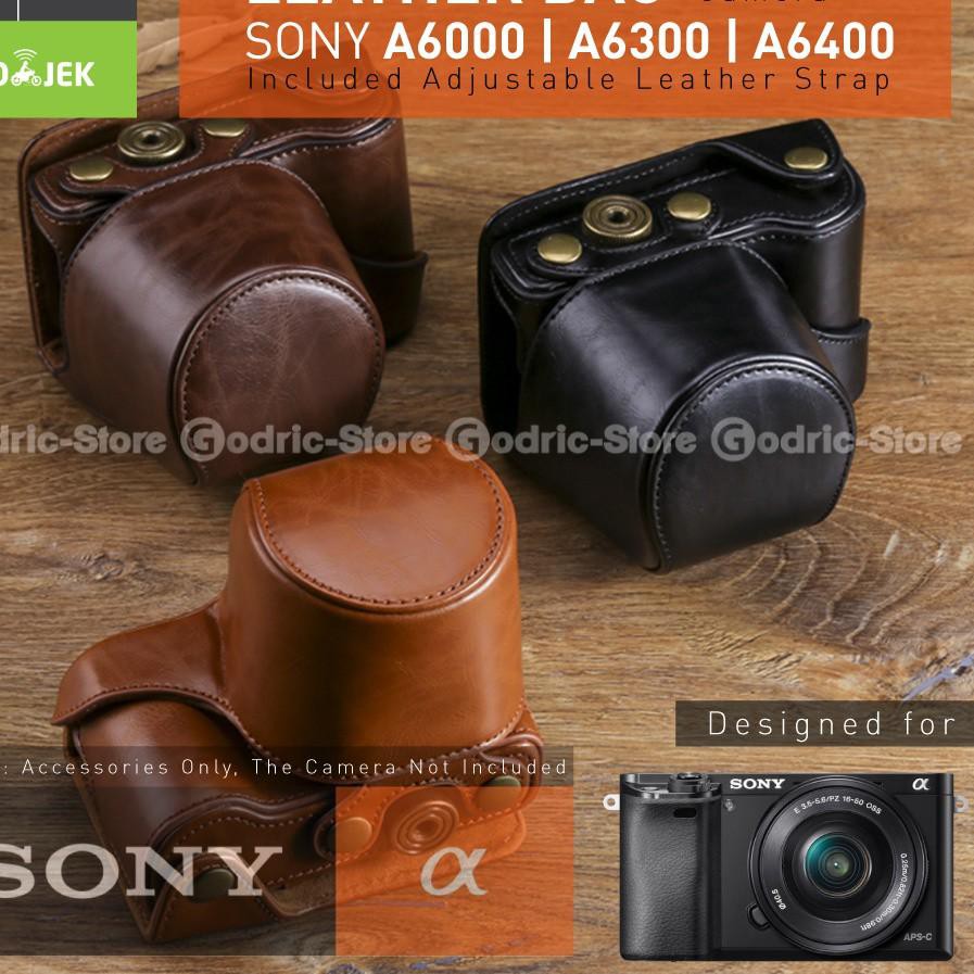 Túi Da Đựng Máy Ảnh Sony Alpha A6000 / A6300 / A6400 Kfd3...