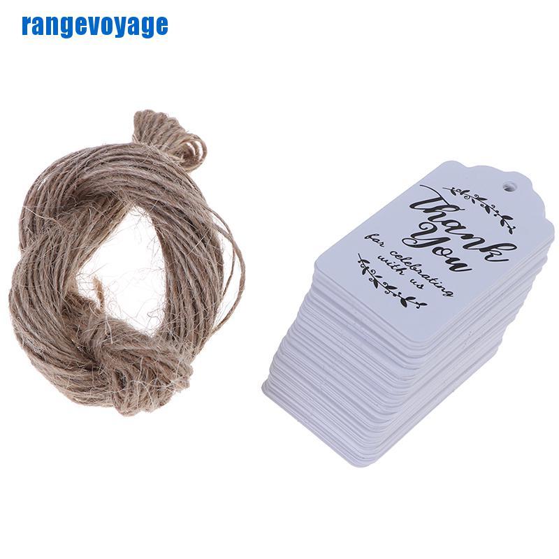 Bộ 100 Miếng Dán Chữ Thank You Trang Trí Đám Cưới