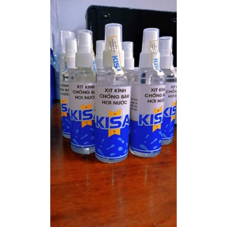 XỊT KÍNH CHỐNG BÁM HƠI NƯỚC KISA