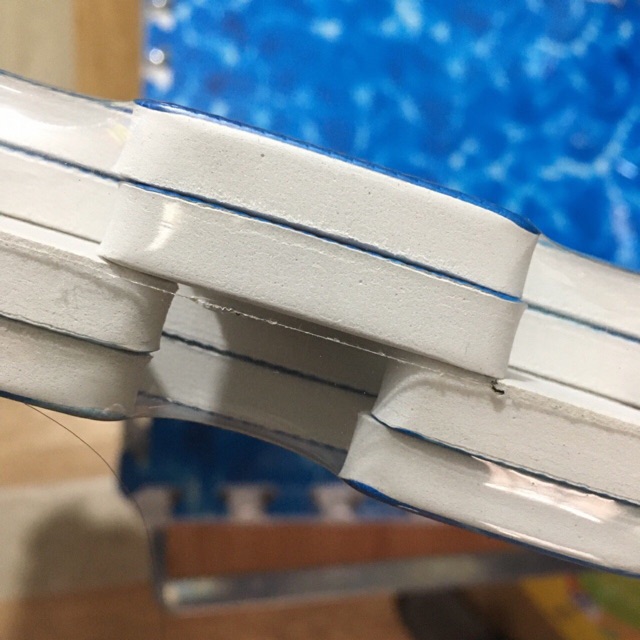 THẢM XỐP SÓNG BIỂN CÓ BÌA. Bộ 4 tấm 60cm.