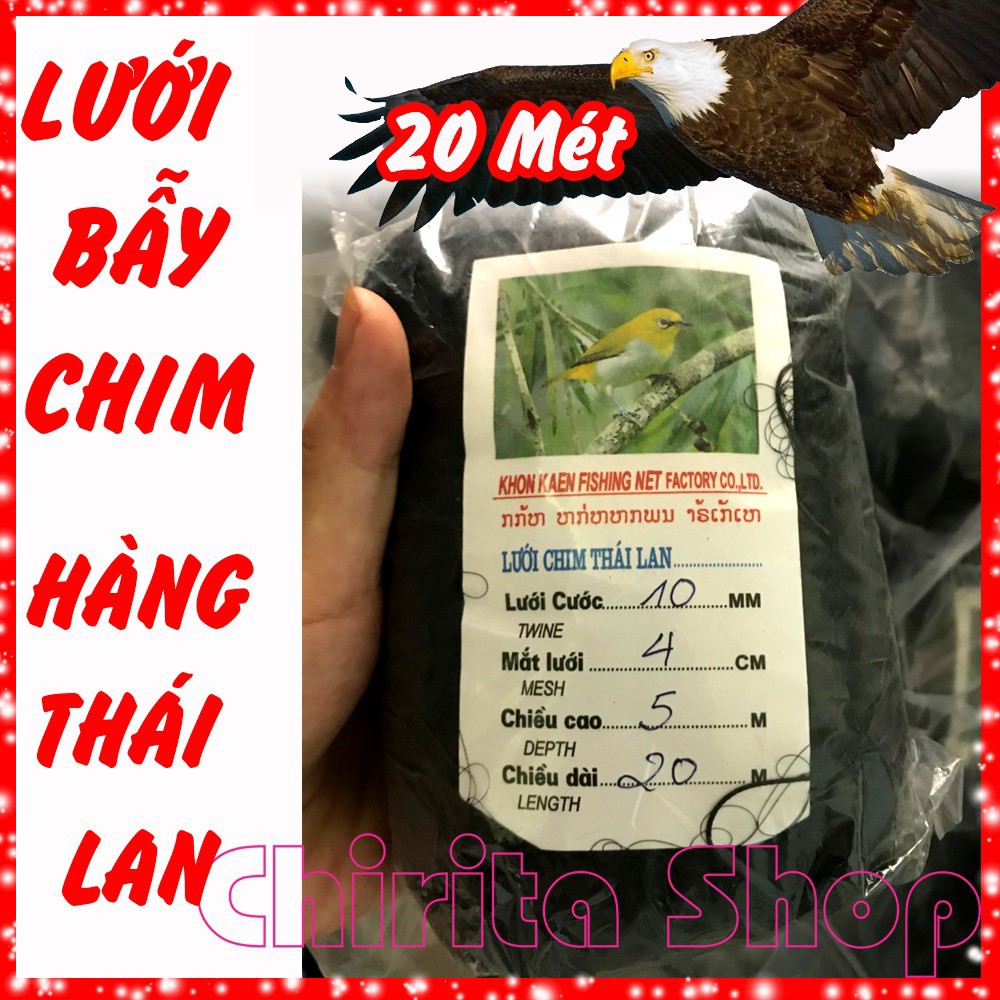 Lưới bẫy chim, lưới tàng hình bẫy chim - hàng THÁI LAN Có đủ SIZE .. ( giá siêu khuyến mại )