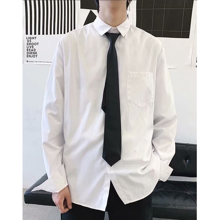 Cà Vạt Thắt Sẵn - Cà Vạt Kỷ Yếu - Cà Vạt Nam Nữ Học Sinh Bản Nhỏ