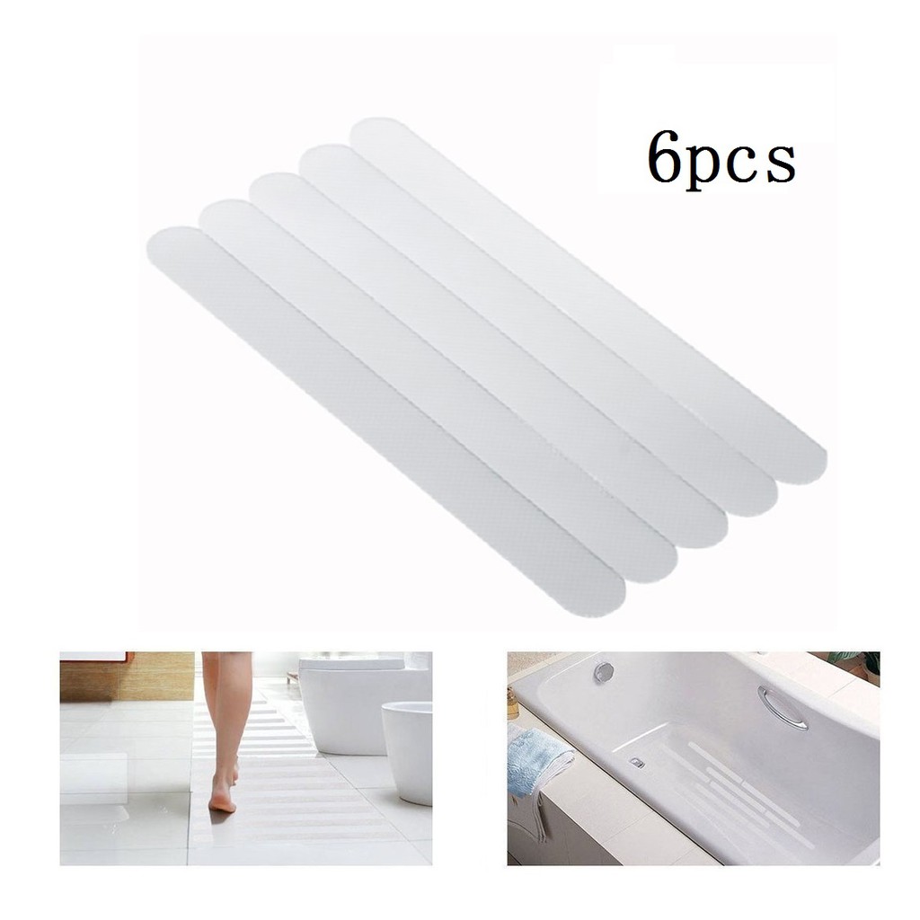 6 Cuộn Băng Dính Trong Suốt Chống Trượt Cho Nhà Tắm