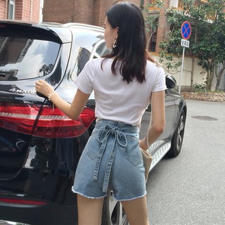 Quần giả váy ULZZANG cột nơ ( Hàng order )