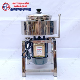 Máy xay giò chả khung A inox 1.1kW - nồi 22cm - 1.5kg/lần có bao đá