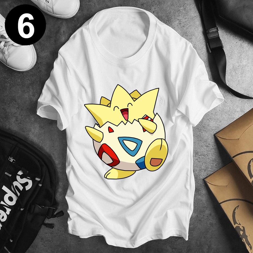 ⚡️FREESHIP⚡️Áo Thun In Hình Pokemon 3 - UNISEX Nam Nữ