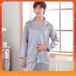 [ Hàng oder ] Đồ ngủ pijama Nam chất liệu Lụa [Hà Nội] [Free Ship99K]