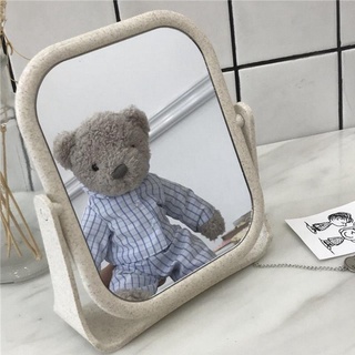 Gương lúa Mạch Trang Điểm Để Bàn Xoay 360 Độ