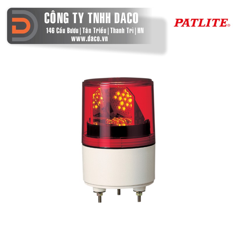 RLE-24-R Đèn quay Patlite Φ82 Bóng LED IP55, IP65