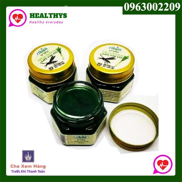 Cao Bôi Muỗi Đốt, Con Trùng Cắn Green Herb Balm của Thái Lan