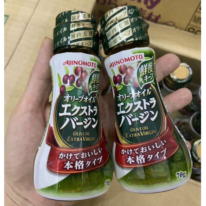 Dầu Oliu Extra Virgin Ajinomoto 70g Nhật Bản