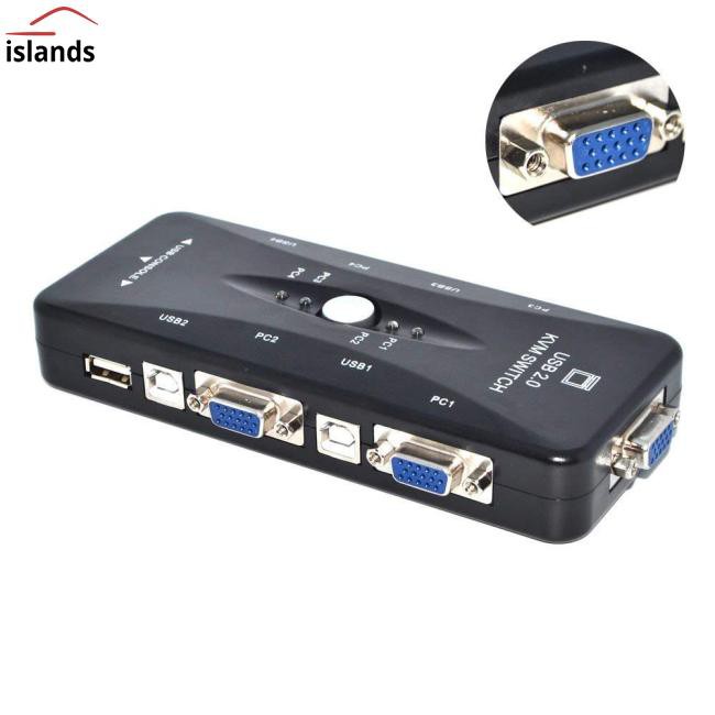 new HDMI Switch USB Port KVM  Switch Four-in and One-out  4-port HDMI Switcher