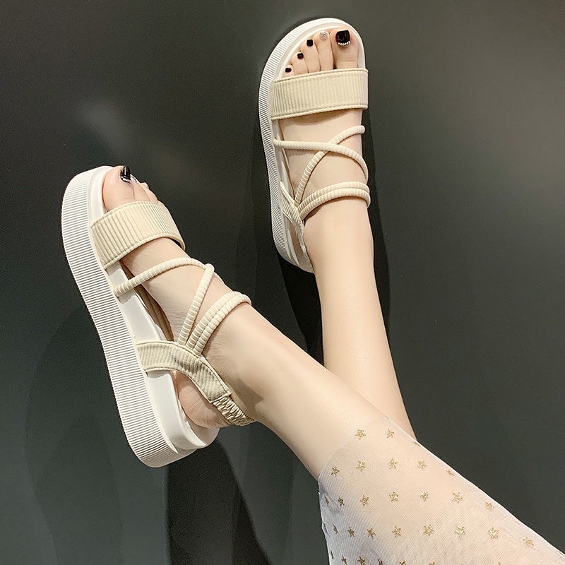 Dép Sandal Quai Hậu Nữ Hàn Quốc Trẻ Trung Đi Học Đi Làm Đi Chơi