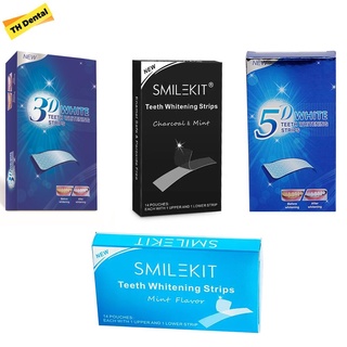 Miếng dán trắng răng 3d white teeth whitening strips - ảnh sản phẩm 1