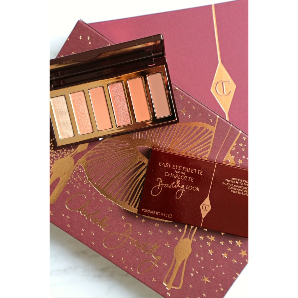 Charlotte Tilbury - Bảng Phấn Mắt Charlotte Tilbury Easy Eye Palette Darling Look 5,4g