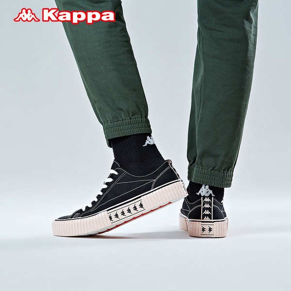 Kappa Kapa Skeets Giày Canvas 2021 Cặp đôi mới Giày thể thao nam và nữ Giày thông thường Giày trượt ván thấp