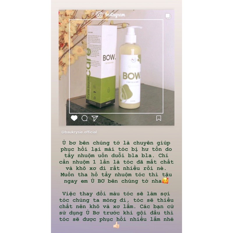 BOW Deep Repairing Hair Mask - Ủ Tóc Lá Trà Thảo Mộc ( Handmade ) | BigBuy360 - bigbuy360.vn