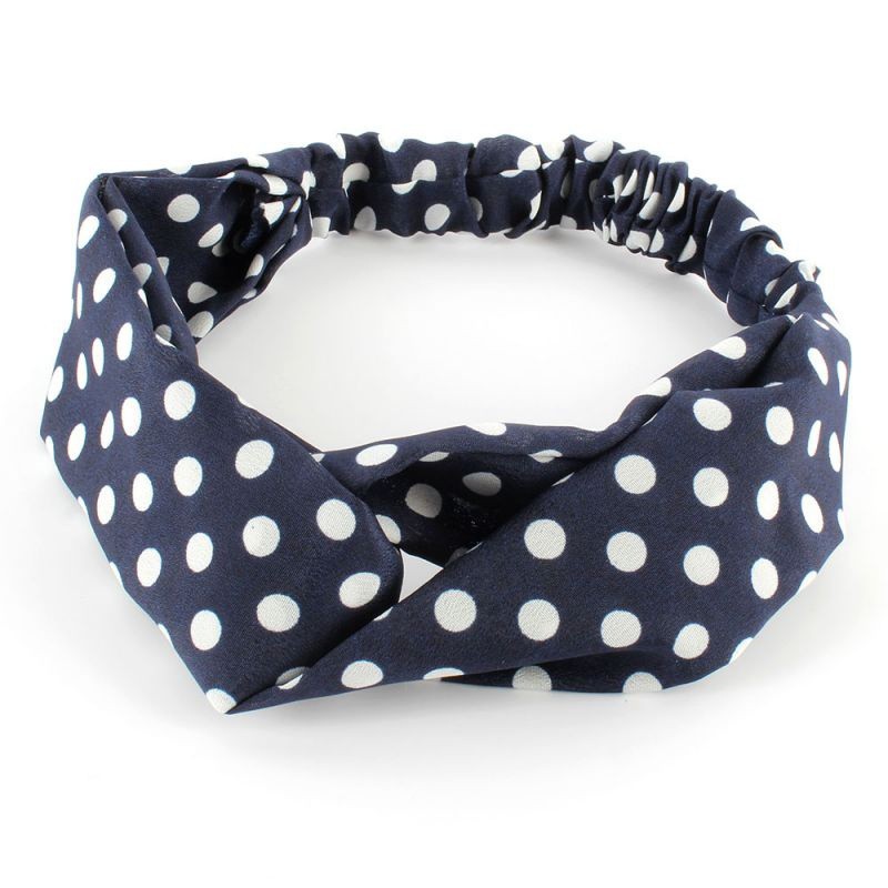 Băng đô turban vải cotton cho bé