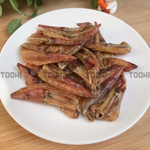Chóp Cánh Gà Sấy Khô TODKI cho chó mèo - snack, treats thú cưng nhà làm