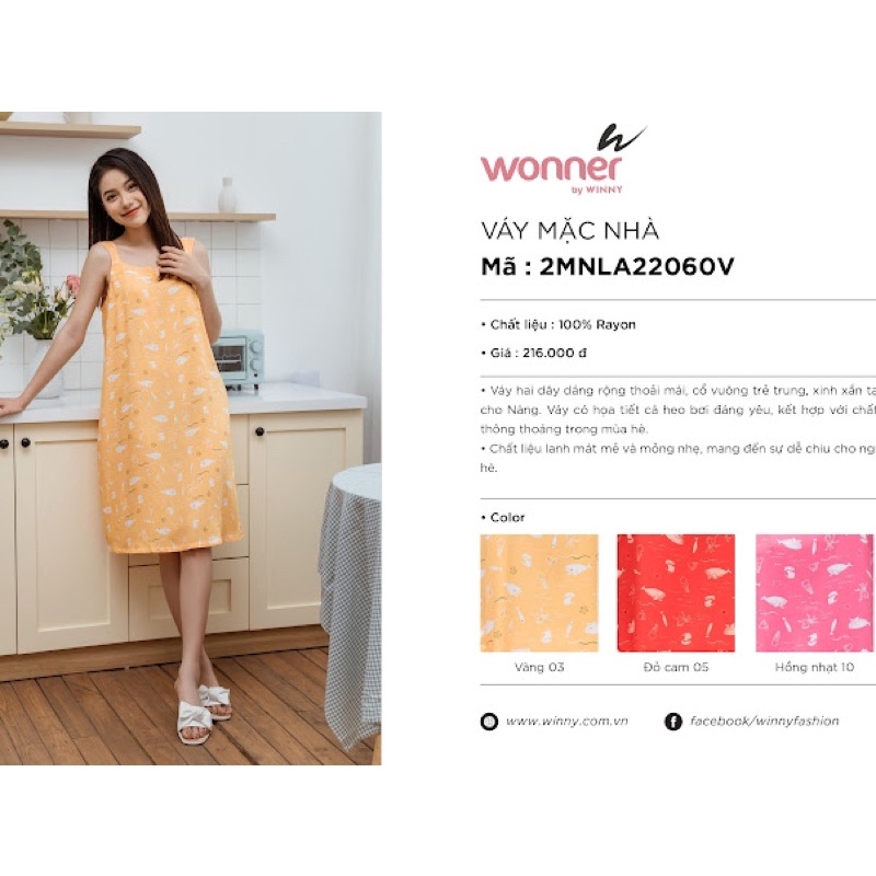 VÁY LANH MẶC NHÀ WONNER 22060