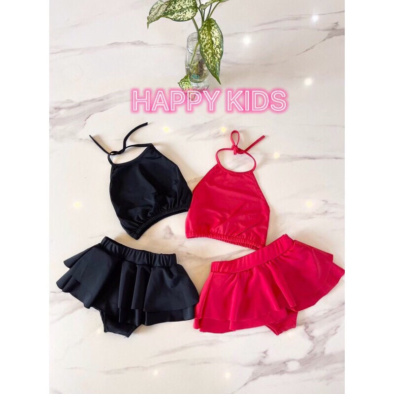 BỘ BIKINI 2 DÂY ÁO LƯỚI KÈM BẮNG ĐÔ - BIKINI NÉ GÁI