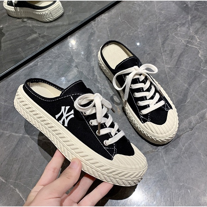 Giày sục thể thao n.y đế cao su độn 4cm - Next Fashion G05