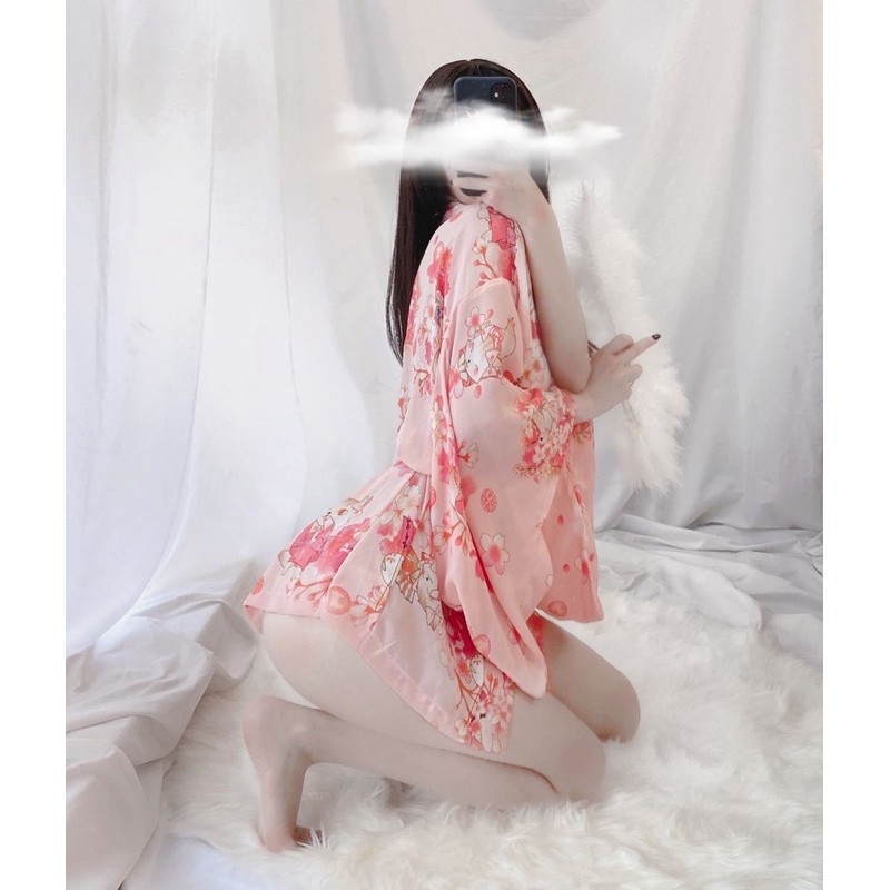 Váy Ngủ Sexy Kimono Quyến rũ Đồ Lót Cosplay Sexy  Đồ Ngủ Sexy CosPlay Sexy  - Nội Y Nữ - NY26