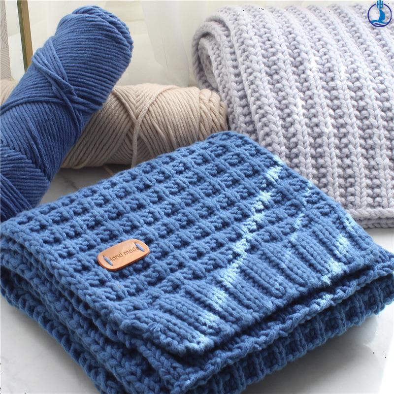 Set nguyên liệu đan khăn len milk cotton Hàn có video hướng dẫn