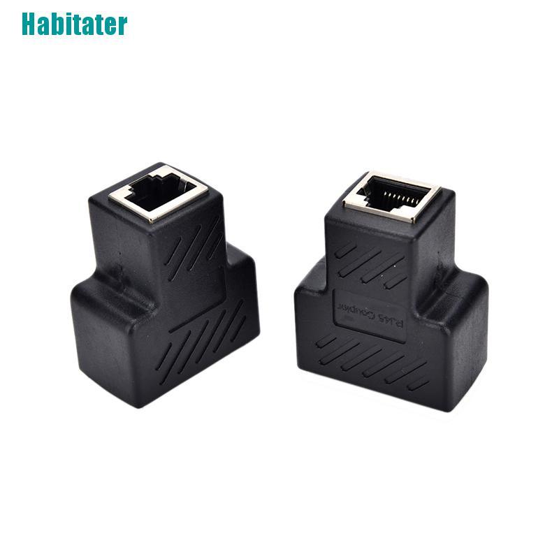 Bộ Chia Cổng Mạng Lan Ethernet 1 Sang 2 Rj45 | BigBuy360 - bigbuy360.vn