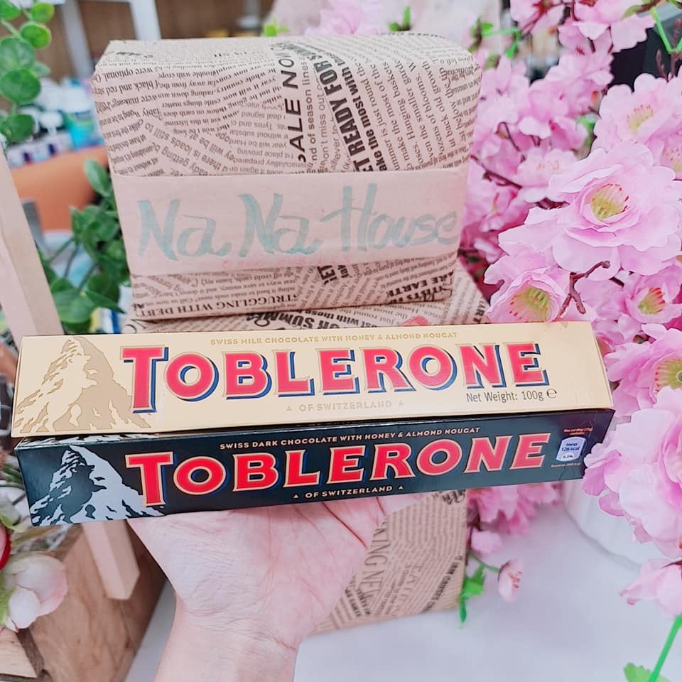Socola nhiều vị hiệu Toblerone Thụy Sĩ  100G