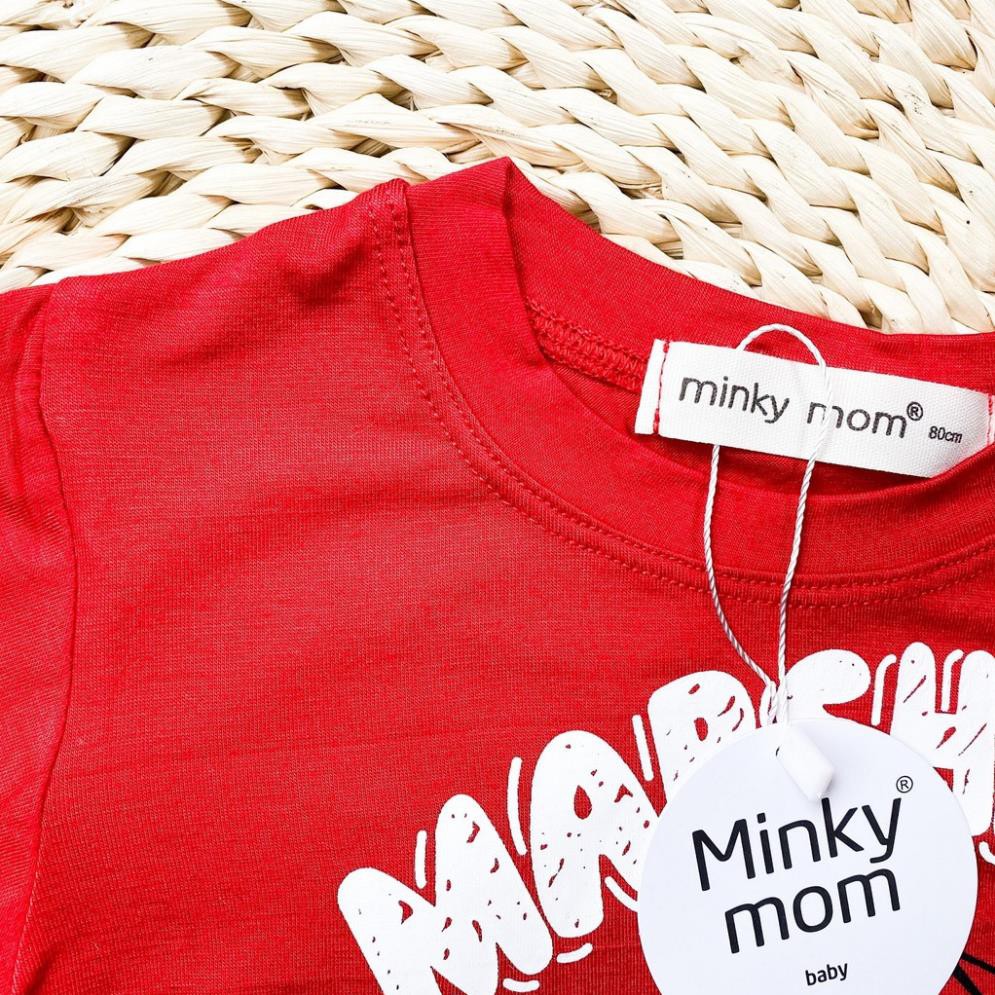 Áo Cộc Tay THUN LẠNH MINKY MOM In Hình Chó Cứu Hộ TN-IN30