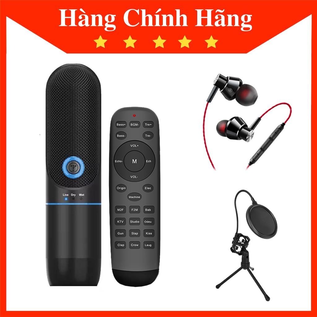 Micro Thu Âm Livestream Tosing A3 Tích Hợp Sẵn Sound Card✔️Cực Hay✔️Full Phụ Kiện