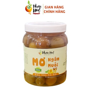Mơ ngâm muối chua mặn Phan Huệ hũ 5l giải nhiệt giảm ho tốt tiêu hóa đặc sản Hà Nội