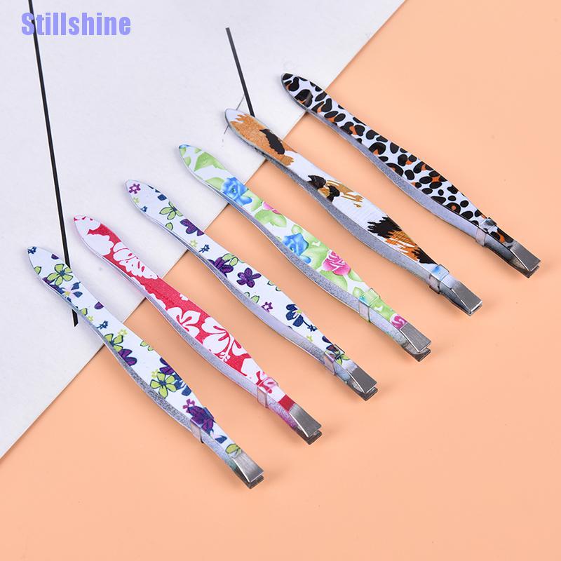 (Hàng Mới Về) Kéo Lông Mày Cầm Tay Bằng Thép Không Gỉ Nhỏ Gọn