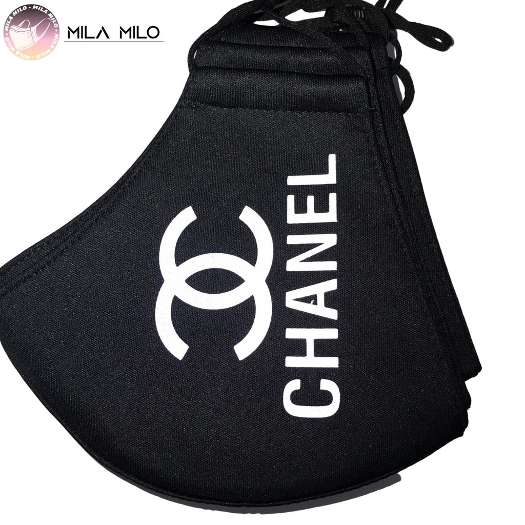 Khẩu trang vải kháng khuẩn in logo 3 lớp - Khẩu trang cao cấp cho nam và nữ