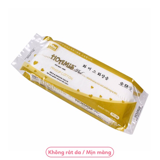 Bông tẩy trang cao cấp Hoamis Pad Makeup Cotton