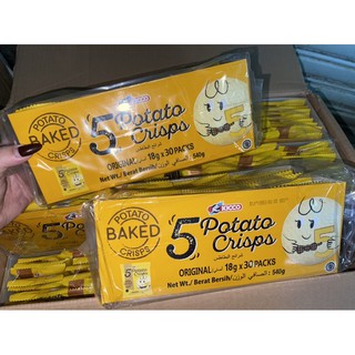 BÁNH KHOAI TÂY 5 POTATO CRISPS LỐC 2 VỊ