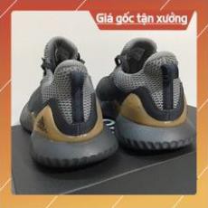 [FreeShip+Giá Hủy Diệt] Giầy Alphabounce xịn sò Full phụ kiện, Giày thể thao nam nữ Sneaker Alphabounce đen vàng