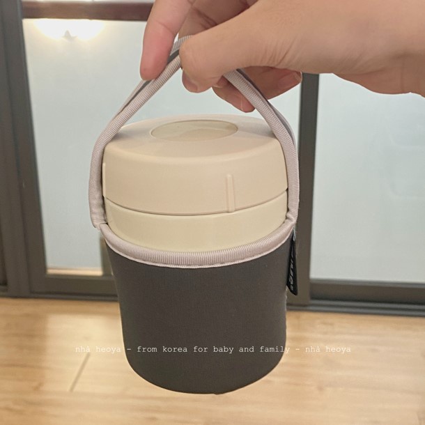 BÌNH Ủ CHÁO, THỨC ĂN GIỮ NHIỆT TUMS MACARON HÀN QUỐC
