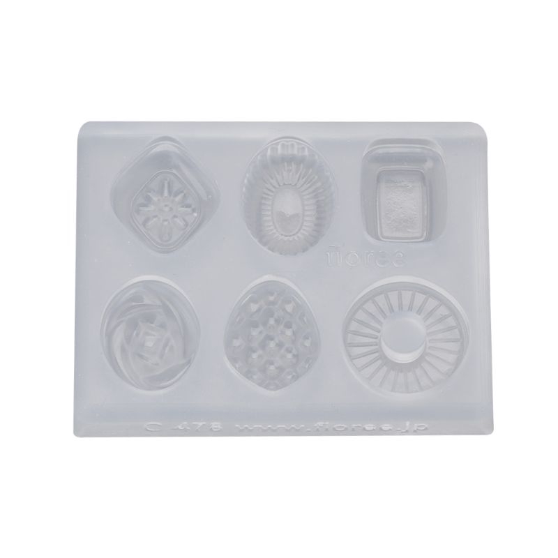 Khuôn Silicon Làm Mặt Dây Chuyền Hình Viên Kẹo Xinh Xắn Sáng Tạo