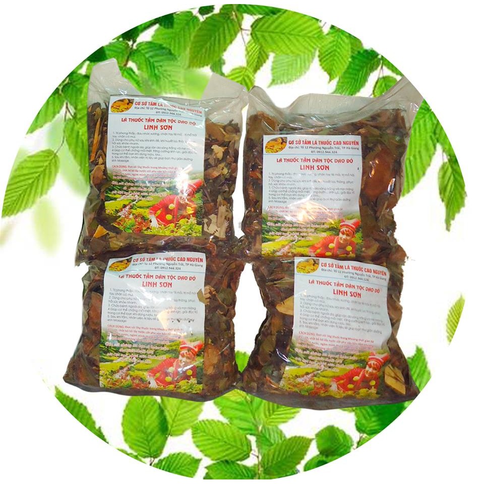 LÁ THUỐC TẮM DÂN TỘC DAO ĐỎ