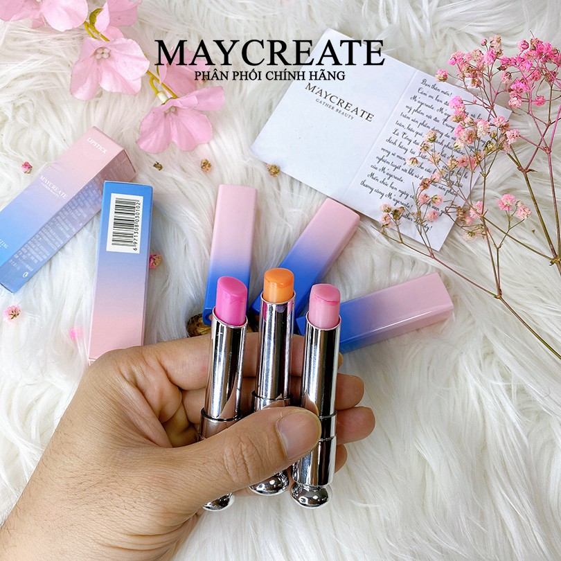 Son Dưỡng Ẩm Môi Có Mầu Maycreate Lipice Hàng Nội Địa Trung.