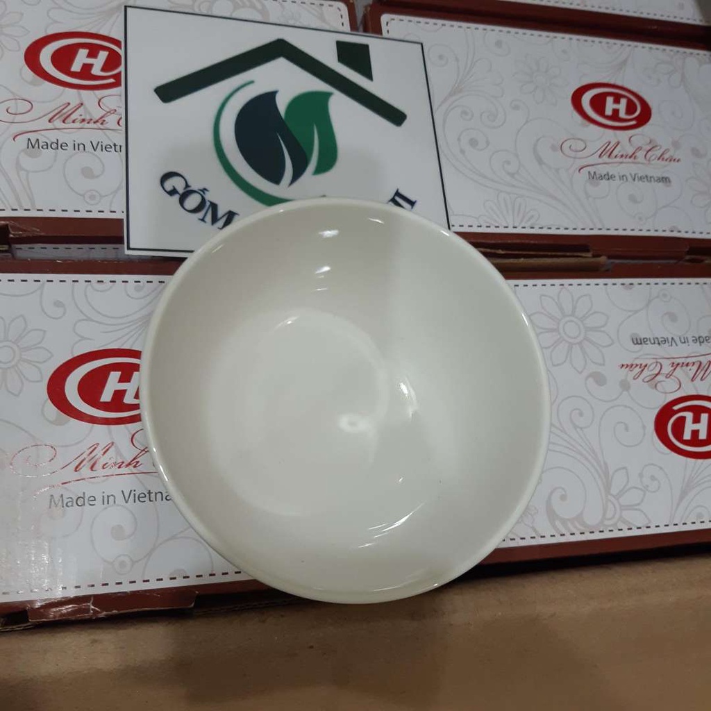 Chén gốm sứ MINH CHÂU MC-06- TRẮNG