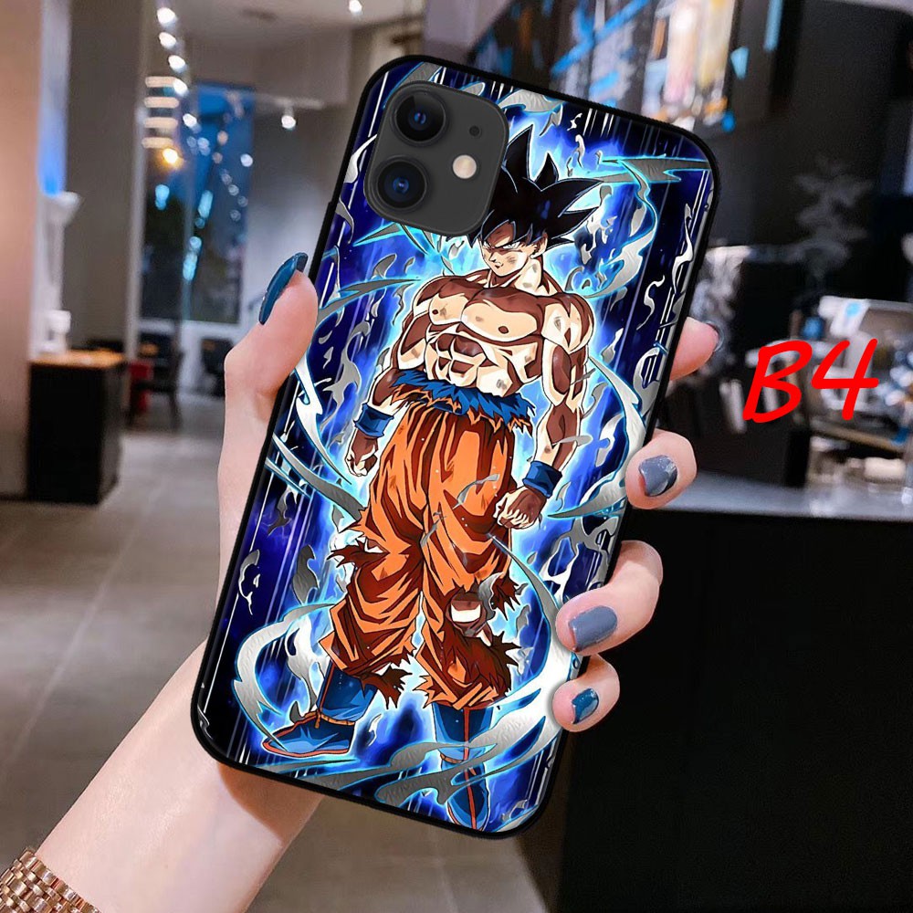 Ốp điện thoại silicone dẻo in hình Goku Dragon Ball thích hợp cho iPhone 12 11 Pro Max XS Max XR X 8 7 6s 6 Plus SE 2020 for iPhone 13 pro max