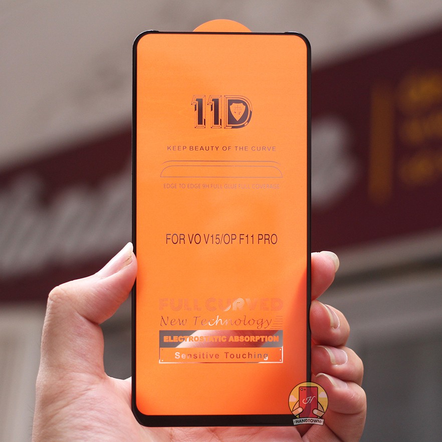 Kính Cường Lực 11D Realme X Full Màn Đen MIETUBL