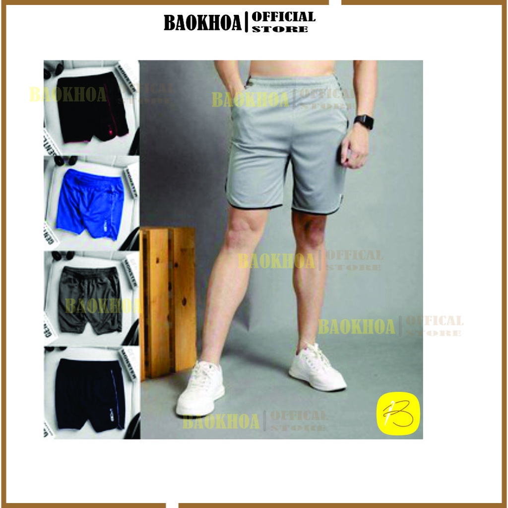 COMBO 5 Quần đùi thể thao ECHT, Quần tập gym,Quần chạy bộ BAOKHOA OFFICAL size L XL 2XL 3XL 4XL.