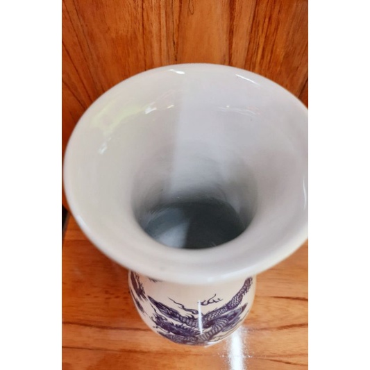 Bình hoa bát tràng họa tiết rồng loại đẹp