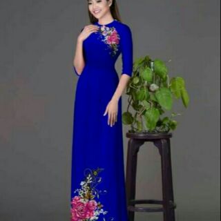 Vải áo dài in 3d